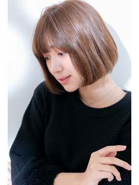 ジャストヘア ラポール 北久里浜店(just hair RAPPOR) ボブミディ　カジュアルボブ　大人のオイルカラー