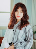 カラーサロンビスカリア 相模原エリア 淵野辺駅店(Color salon Biscaria)&nbsp;カジュアルロングスタイル