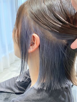 ストレータ バイ マリオ(Strata by mario) 【mami】インナーカラー×ペールブルー