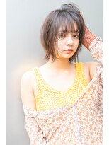 サングース(Sungoose)&nbsp;ミディアムヘア暗めカラーデザインカラーフェイスフレーミング