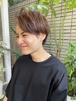 ダブル(W)&nbsp;【hair salon W】センター分けスタイル