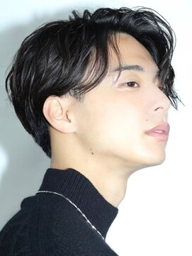 リップス 表参道店(LIPPS) 耳かけアレンジ　【ミディアムスパイラル】メンズパーマ