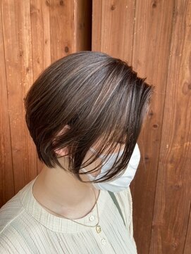 リミックス 飯塚店(Remix) ハンサムショート×アッシュカラー/刈り上げボブ◎30代40代50代