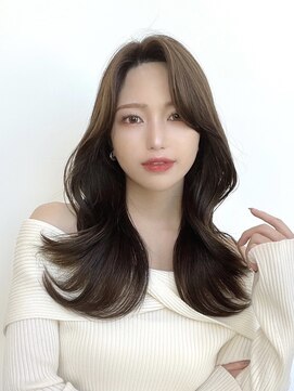 アフロートリノ(AFLOAT Leino) 吉武満里奈20代30代40代2wayバング韓国ミディアムセミディ