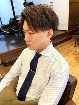 アイリーヘアデザイン(IRIE HAIR DESIGN) 【IRIE HAIR赤坂】ツイストスパイラルパーマ×センターパート