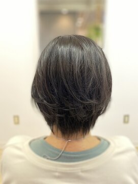 ヘアークラフト(hair craft) 手入れが楽なおとなショートボブスタイル