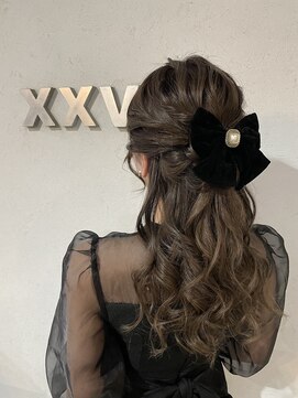 トゥエンティ ファイブ(TWENTY FIVE) ハーフアップ/網島