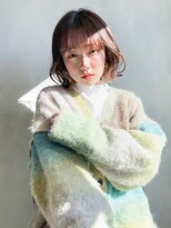 アイティー バイ アルバム 中野店(IT by ALBUM)&nbsp;くびれボブ_ショコラアッシュヘルシースタイル_49025