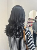 バイオレットカラー×ブリーチ×透明感カラー