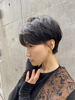 ハルキ ミナト ジャパン オオサカ(HARUKI MINATO japan OSAKA)&nbsp;40代50代小顔似合わせカットくびレイヤーエモージュ大人可愛い