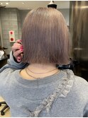 切りっぱなしボブ