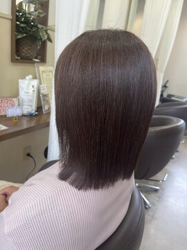 コアフィールフィス(COIFFURE fils) 《見附　今町》M3Dカラー　ミディアム