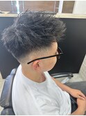 スキンフェード ツイストスパイラル