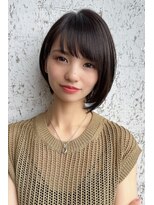 ファイン 三笠店(Fine)&nbsp;20代30代ナチュラルボブ小顔美肌ストレート丸み