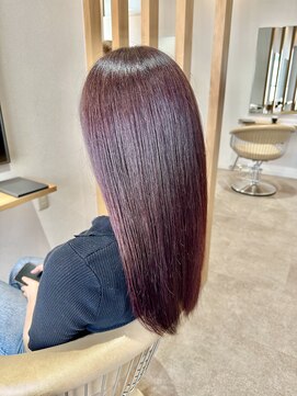 リノ(Lino) [Lino style] 艶感カラー×ローズブラウン