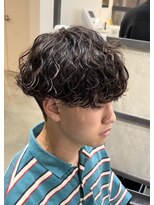 スイッチ(men's SWITCH)&nbsp;大分メンズ波巻きスパイラルパーマツイストマッシュ刈り上げ