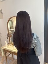 アンド ラ ブランシュ(&.La Blanche)&nbsp;アンブレラカラー/イメチェンヘアスタイル/こなれミディ