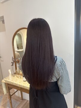 アンド ラ ブランシュ(&.La Blanche) アンブレラカラー/イメチェンヘアスタイル/こなれミディ