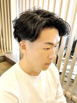 ハレ ヘアサロン(Hale hair salon)&nbsp;【Hale】ダークアッシュ/ニュアンスパーマNo1674韓国マッシュ