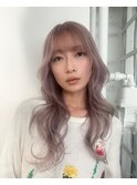 ホワイトパールラベンダーカラー