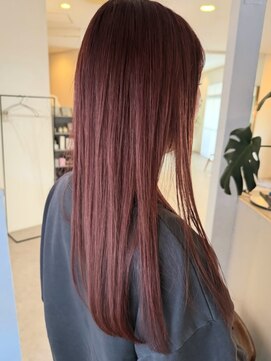 ラナイ ヘア メイク スペース(Lanai hair make space) pink color