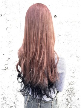 レーヴ(Reve) pink beige×black color【レーヴ】