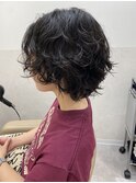 ショートニュアンスパーマ