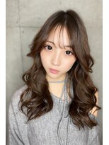 リークフー(Ree cu fuu)&nbsp;くびれヘア　ショコラブラウン　アッシュベージュ　レイヤー