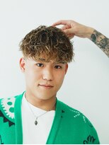 メゾンフォーメン 心斎橋店(Maison for men)&nbsp;スキンフェード　バロックパーマスタイル