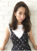 『LOBBY』三浦  大人可愛いモテ髪×かきあげセミロング
