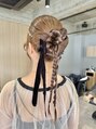 ジュベ(juve.) juve.でヘアセットできるのはRIEだけ♪