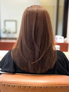 マーリャヘアー(mallia hair) ナチュラル艶ロング×シアーバング