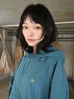 プロス(Pros)&nbsp;顔まわりレイヤー/暗めアッシュブラウン/表参道