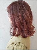 ミディアム ピンクブラウン