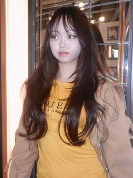 ブロック ジャポン(bloc japon) ロングレイヤーカット フェイスレイヤー ハッシュカット