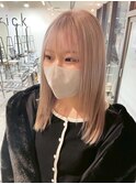 千葉駅/オリーブグレー/小顔/ココアベージュ
