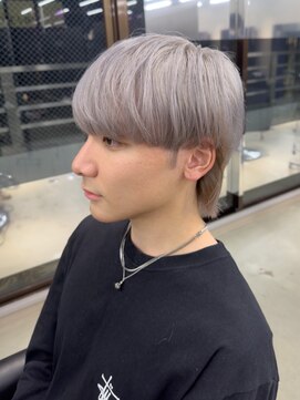 エン 栄店(enne) ココアベージュ/クラゲヘアー/メンズカット/小顔/黒髪/栄