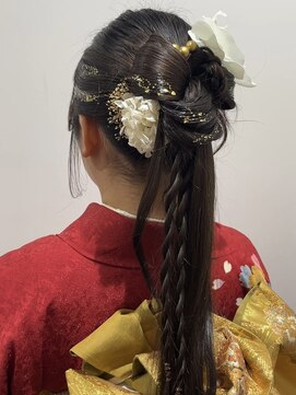 Soera【2月11日NEW OPEN(予定)】 成人式ヘアセット/リボンポニーアレンジ
