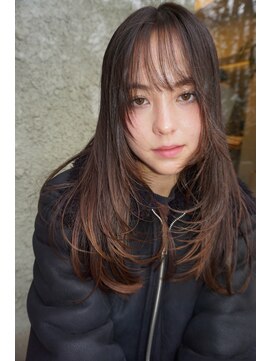 ルノ(RUNO) ハイレイヤー/ミディアム・ロングレイヤー/顔周り・フェイス20代