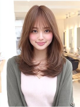 ダル 渋谷/表参道(DAL.) ハッシュカットバタフライカット顔回りカットカーテンバング