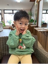 ヘアーサロン プアメリア(Puamelia) お子様も 一緒に