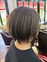 シャンプーボーイアネックス(SHAMPOO BOY Annex) 大人可愛いショートボブby ERINA