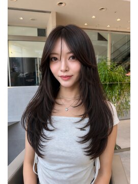 ミンクス渋谷スマートサロン(MINX shibuya smart salon) ワンカールで盛れる色っぽハイレイヤー透明感グレージュカラー