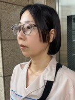 ゴーズゴー 吉祥寺(e)店(go s go)&nbsp;ぱつっとボブ/ミニボブ/顔まわりカット/切りっぱなしボブ