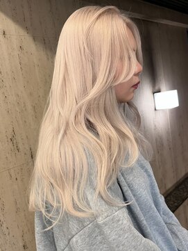 プネル 渋谷(PUNEL) 渋谷/ミルクティーブロンド/海外ガールロングレイヤー