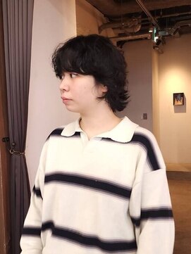 ブロック ジャポン(bloc japon) 癖毛パーマウルフショートヘアー