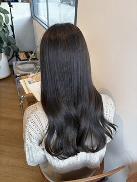 ヘアーデザインプレクト(Hair Design PRECT) 透明感オリーブグレージュ
