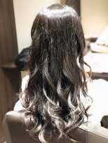 ダリア(DAHLIA) Wカラー　　グラーデショングレーアッシュ