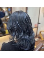 ヘアーコンセプト イロエンピツ(HAIR CONCEPT IROENPITSU) ブルーハイライト