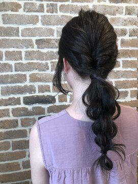 エフユーデー(FUD) 編みおろしアレンジ/フレンチガーリー/ロング